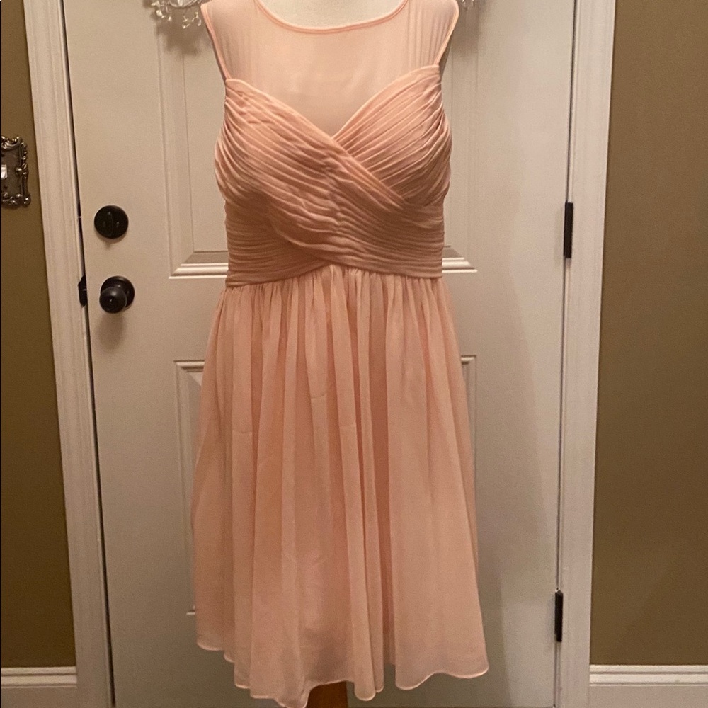 Lanting Bride Dress Peach Size 12.